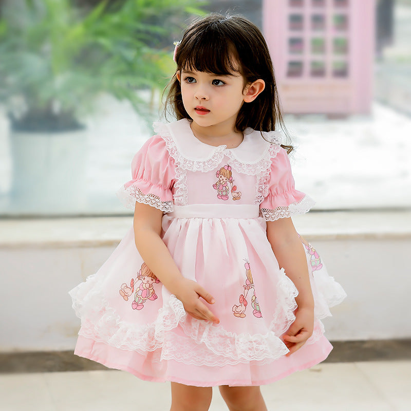 Our Most Precious Moment: Precious Moments Themed Spanish Style Dress