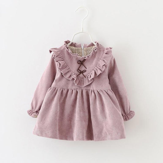 Corduroy Dreams: Corduroy vintage style baby dress