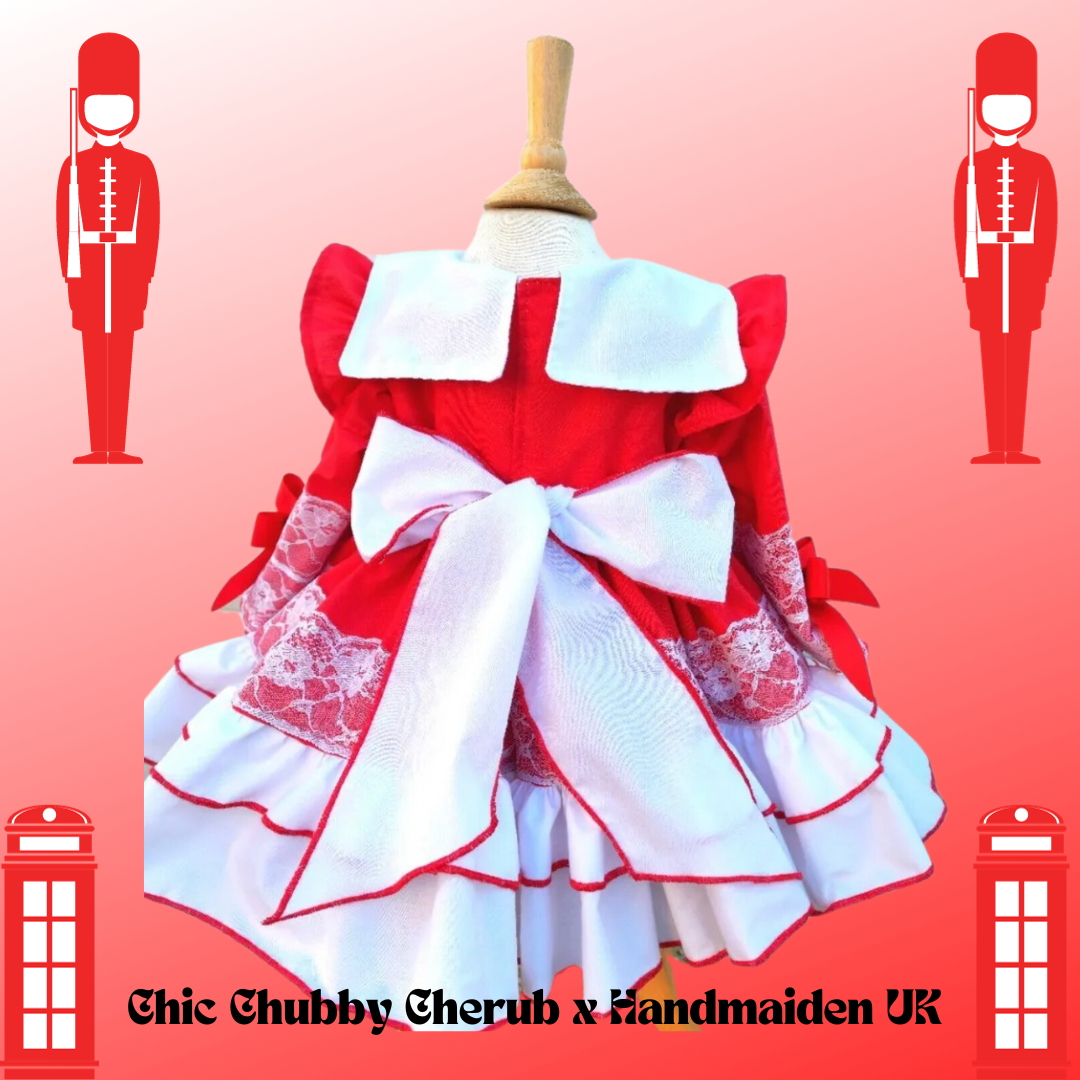Handmaid Tradition Romany Spanish Girl Christmas Dress
