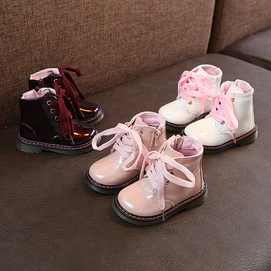 Toddler and baby Girls Lace Boots