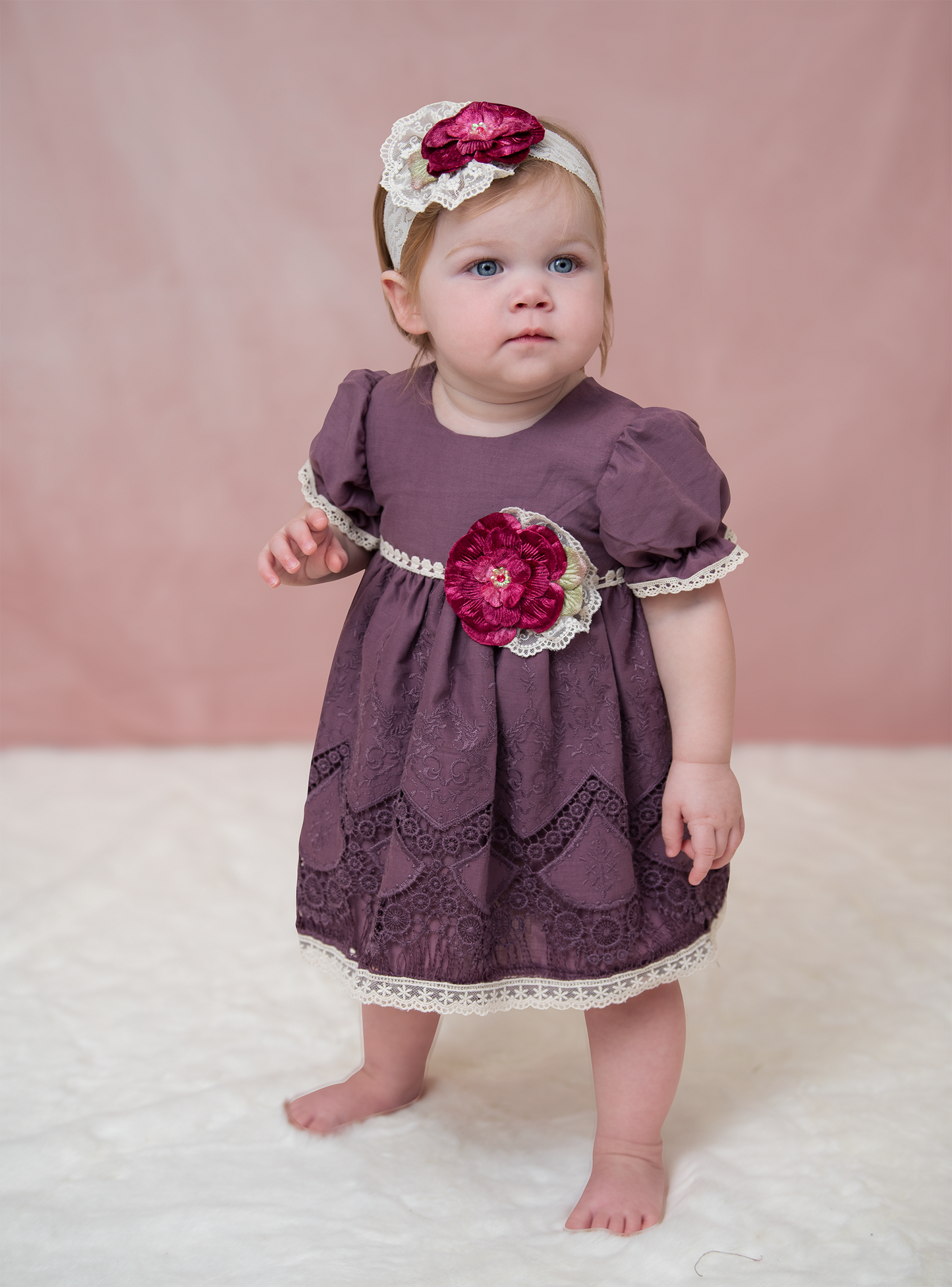 Violet Field Baby Dress_
