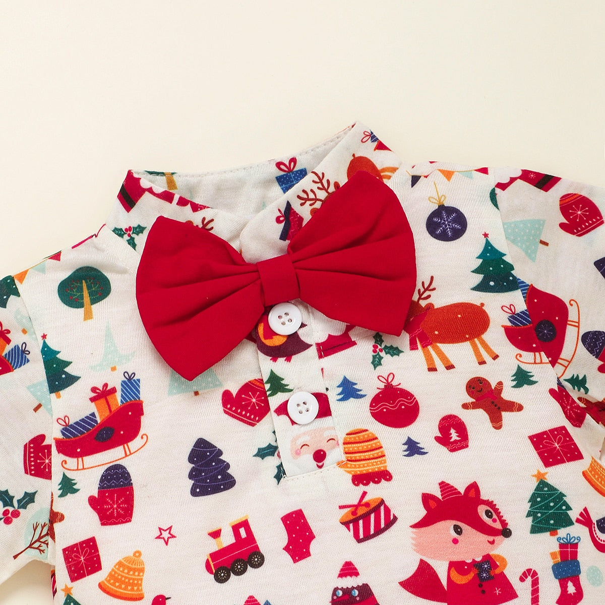 Deer Woodland Santa… boys Christmas suit
