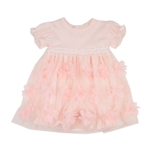 Peach Blossom Infant Girls Bubble Dress_