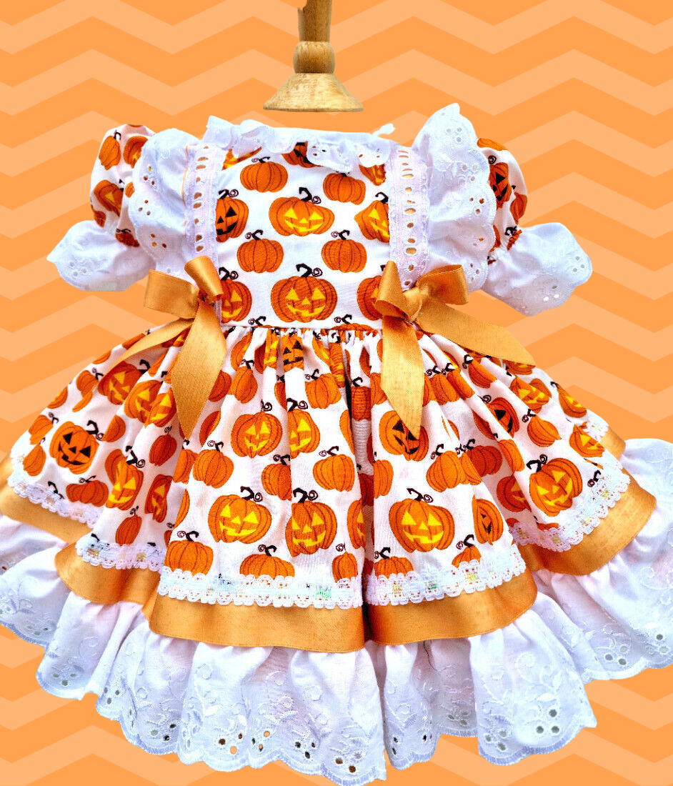"Too Boo-tiful" Limited series handmade dress for babies and toddlers
