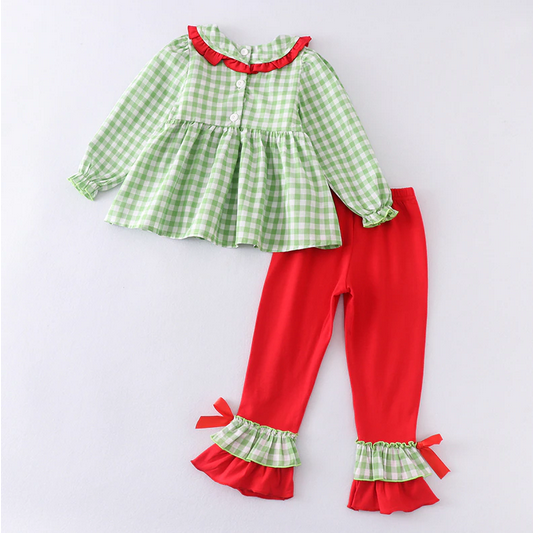 The Grinch Who Stole Christmas Smocked Set for girls